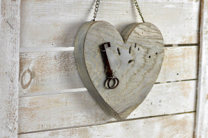 Serce z kluczykiem